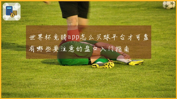 世界杯竞猜app怎么买球平台才可靠有哪些要注意的盘口入门指南