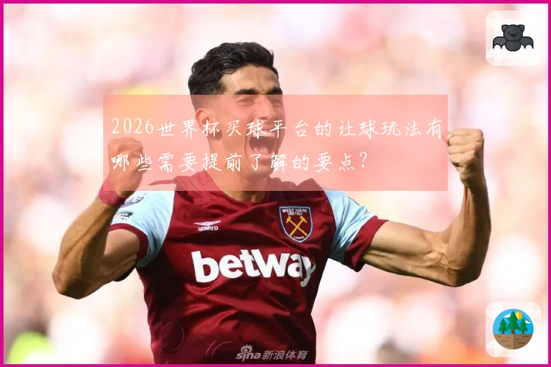 2026世界杯买球平台的让球玩法有哪些需要提前了解的要点？